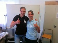 Anja und Melanie